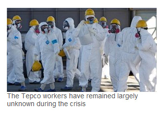 Tepco workers