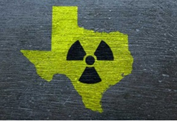 radioactive Texas symbol