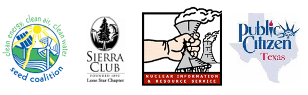 SEED, Sierra Club, NIRS and Public Citizen Texas